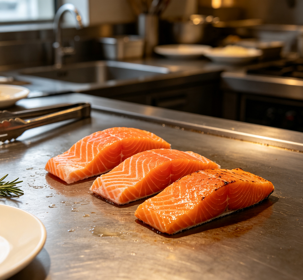 Fresh Wild Salmon Fillets: Premium Quality for Every Dish