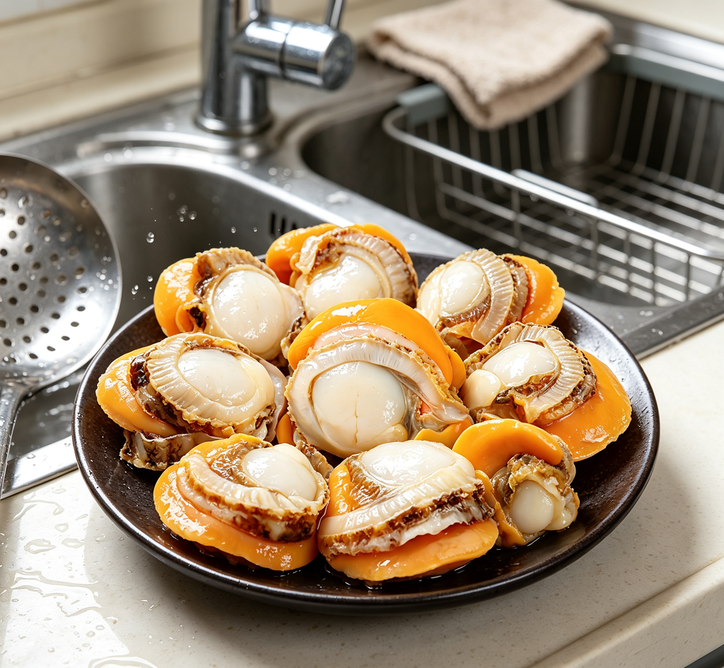 Freshly Steamed Abalone - Luxurious Seafood Delight